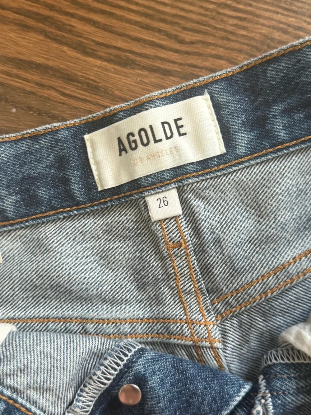 Agolde denim shorts